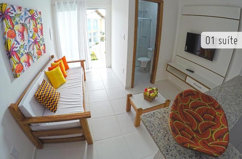 Apartamento Na Praia Taperapuan/Prox. Axe Moi/Mobiliado Porto Seguro Ngoại thất bức ảnh